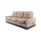 Italian Mid-Century Modern Sofa In Floral Fabric, 1960’S thumbnail 1