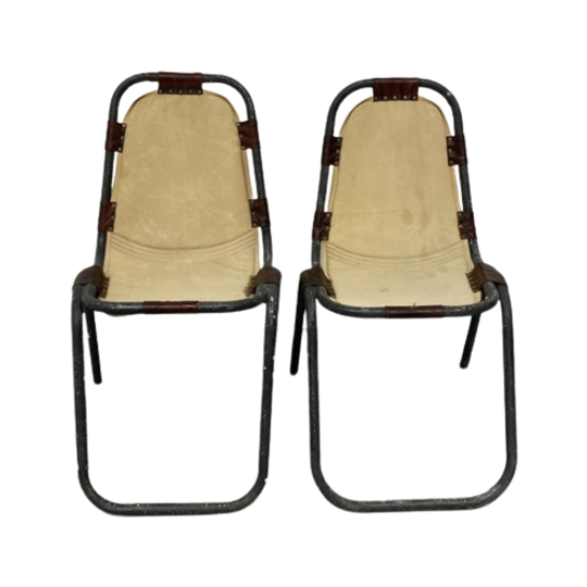 Paar Stoelen Charlotte Periand Stijl 1