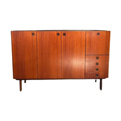 Teak Sideboard, Hulmefa “Propos” Serie. Dutch Design 1960'S