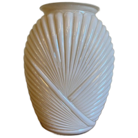 Vintage Shell Vaas Vase Anton Hocking Frans