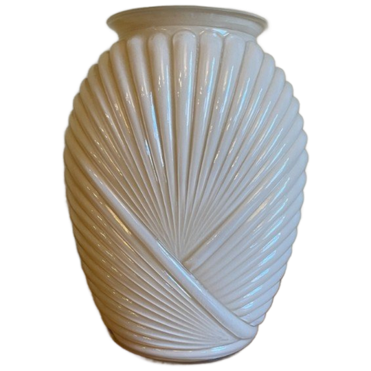 Vintage Shell Vaas Vase Anton Hocking Frans 1