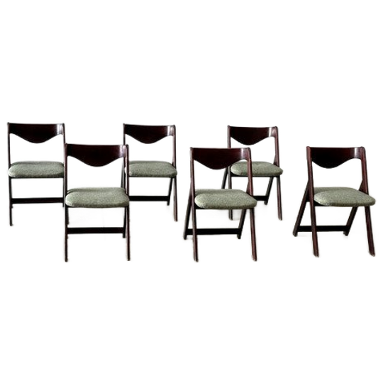 Mid Century Italian Dining Chairs, 1960s 1