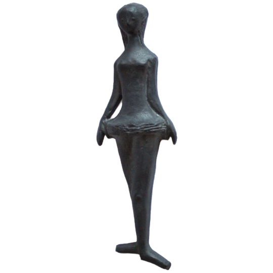 Ballerina Sculpture By Elie Van Damme For Amphora Belgium, 1960s 1