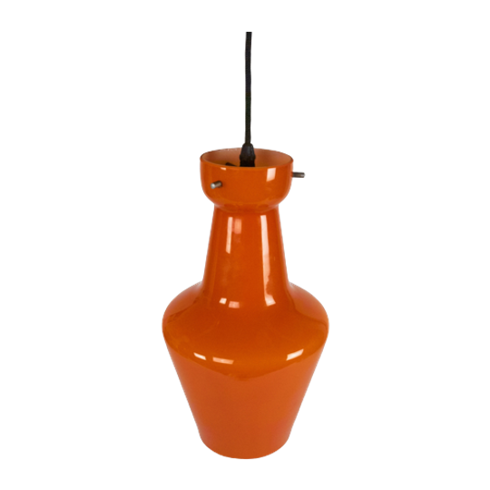 Targetti Sankey - Made In Italy - Opaalglas - Oranje - Hanglamp - 1960's 1