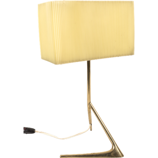 Vintage Messing Tafellampje 60283 1