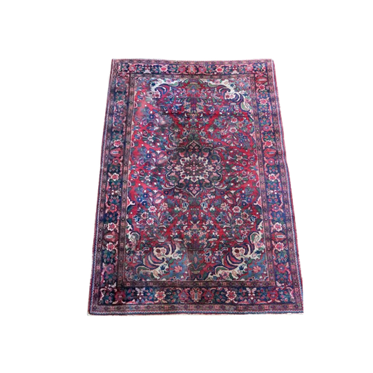 Vintage Design Perzisch Tapijt “iran” 215 X 148 Cm 1