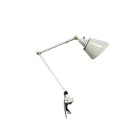 Lichtgrijze Midgard Klemlamp