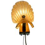 Solken Leuchten - Seashell - Murano Glas- West-Germany - 60'S thumbnail 1