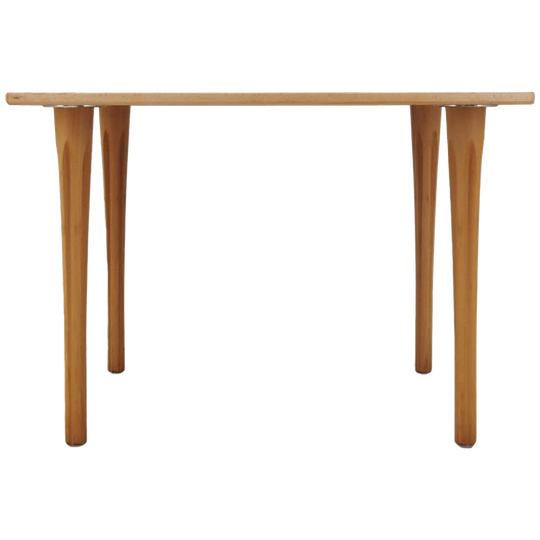 Beech Table, Danish Design, 1970s, Designer: Takshi Okamura & Erik Marquardsen, Production: Getama 1