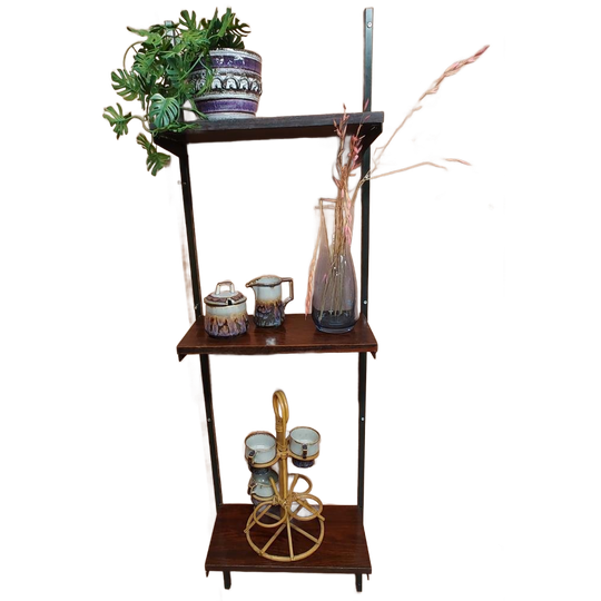 Vintage Wandsysteem Palissander 1