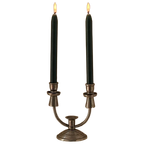 Set Of 2 Vintage Art Deco Candelabras thumbnail 1