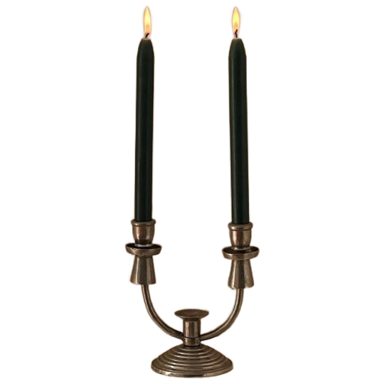 Set Of 2 Vintage Art Deco Candelabras 1