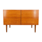 Vintage Deens Design Dressoir, Retro Teak Audiomeubel 1960S thumbnail 1