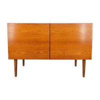 Vintage Deens Design Dressoir, Retro Teak Audiomeubel 1960S