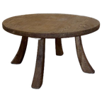 Grote Ronde Wabi Sabi Eiken Salon Tafel, Reliving thumbnail 1