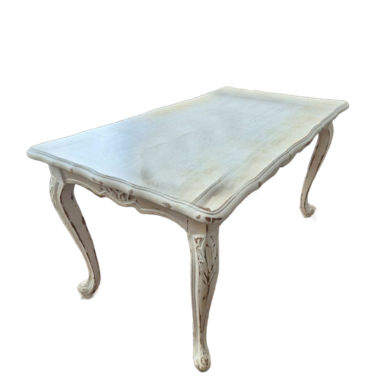 Salontafel – Ivory Chalk Paint – Handgerestaureerd 1