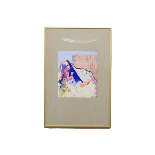 Gouden Lijst Schilderij Jan Vleeschouwen 1