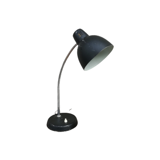 Vintage Bureaulamp Zwart 1