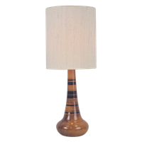 Vintage Tafellamp Palissander Teak Scandinavisch Design '60