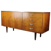 Teak Mid Century Modern Dressoir 1960S