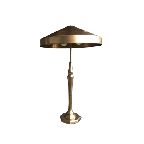 Hollywood Regency Tafellamp Goud