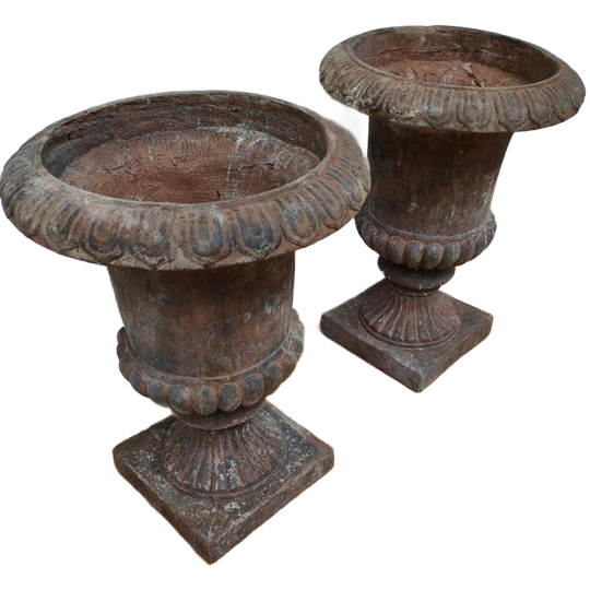 Set Van 2 Vintage Franse Tuinvazen, Bloembakken Tuinvaas 106 1