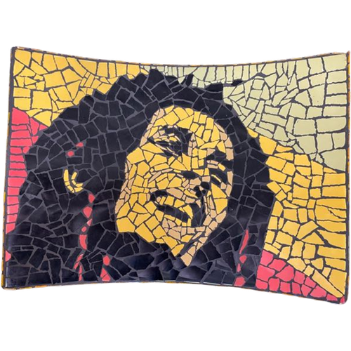 Prachtig Bob Marley Kunstwerk