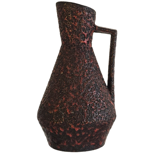 Xxl Vintage West-germany Fat Lava Vaas - Scheurich 420-37 - 37cm! 1