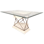 Unieke Travertin Eettafel thumbnail 1
