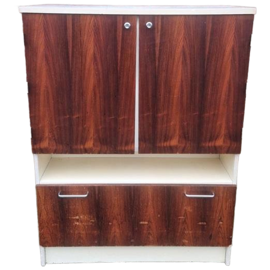 Jaren 70 Palissander Fineer Kast Vintage Design. 1