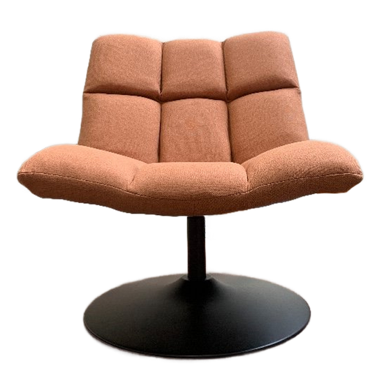 DUTCHBONE Fauteuil In Perzikoranje – Opnieuw Bekleed 1