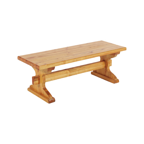 Small Solid Pine Bench-Coffee Table From 1980’S, Sweden