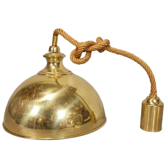 Vintage Gouden Hanglamp 1