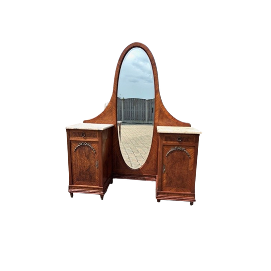 Antieke Kaptafel Stijl Louis Xv 1