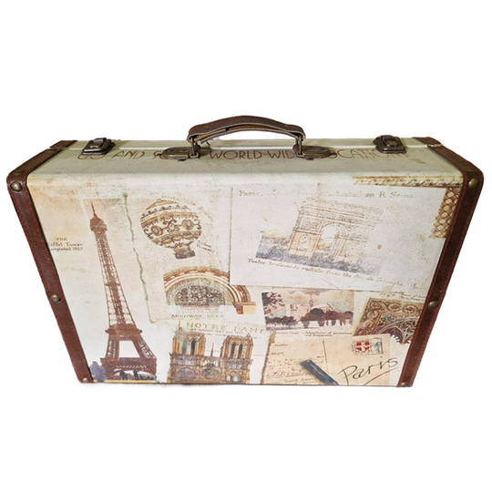 Prachtig Vintage Paris Koffertje 1