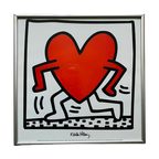 Keith Haring Poster Untitled Heart In Lijst thumbnail 1