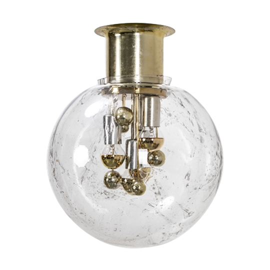 Doria Bubble Glas Plafondlamp Met 4 Lichtpunten 63173 1