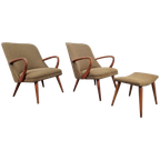 Set Vintage Fauteuils Teak ´60 Scandinavisch Mid Century thumbnail 1