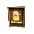 Leuk En Origineel Vintage Lichtbakje Van Heineken Bier🍺 thumbnail 1