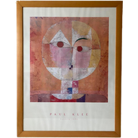 Paul Klee Art-Print Van Schilderij Seneco , Lijst 80 X 60