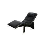 Adjustable Italian Leather Lounge Chair thumbnail 1