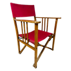 Vintage Vouwstoel. Directors Chair. Vouwbare Campingstoel. Camper Klapstoel. thumbnail 1