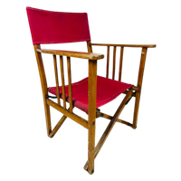 Vintage Vouwstoel. Directors Chair. Vouwbare Campingstoel. Camper Klapstoel.