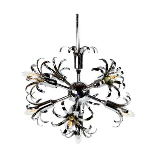 Mid Century Modern - Geatano Sciolari - Sputnik - Space Age - Hanglamp - 60's 1