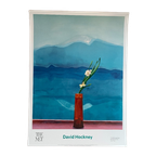 David Hockney, Mount Fuji And Flowers, 1972 thumbnail 1