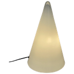 Sce - Teepee Lamp - Glass Cone - Frosted White, In Great Condition, Extra Large (33Cm) thumbnail 1