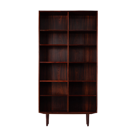 Deens Design Hoge Palissander Boekenkast By Brouer Mobelfabrik, 1960s 1