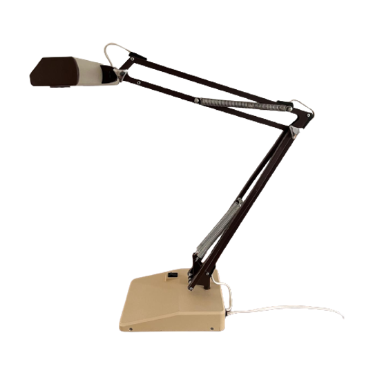 Philips Industriële Bureaulamp. Mid Century Jaren 70 1