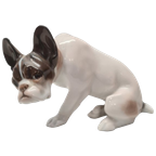F. Diller Porseleinen Franse Bulldog Rosenthal thumbnail 1