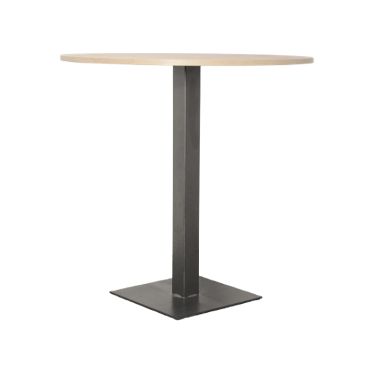 Solidesk Statafel, Bladkleur Naar Keuze, 120 Cm, Vaste Hoogte Onderstel 1